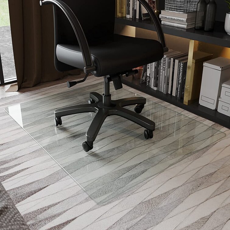 Office chair discount on vinyl floor